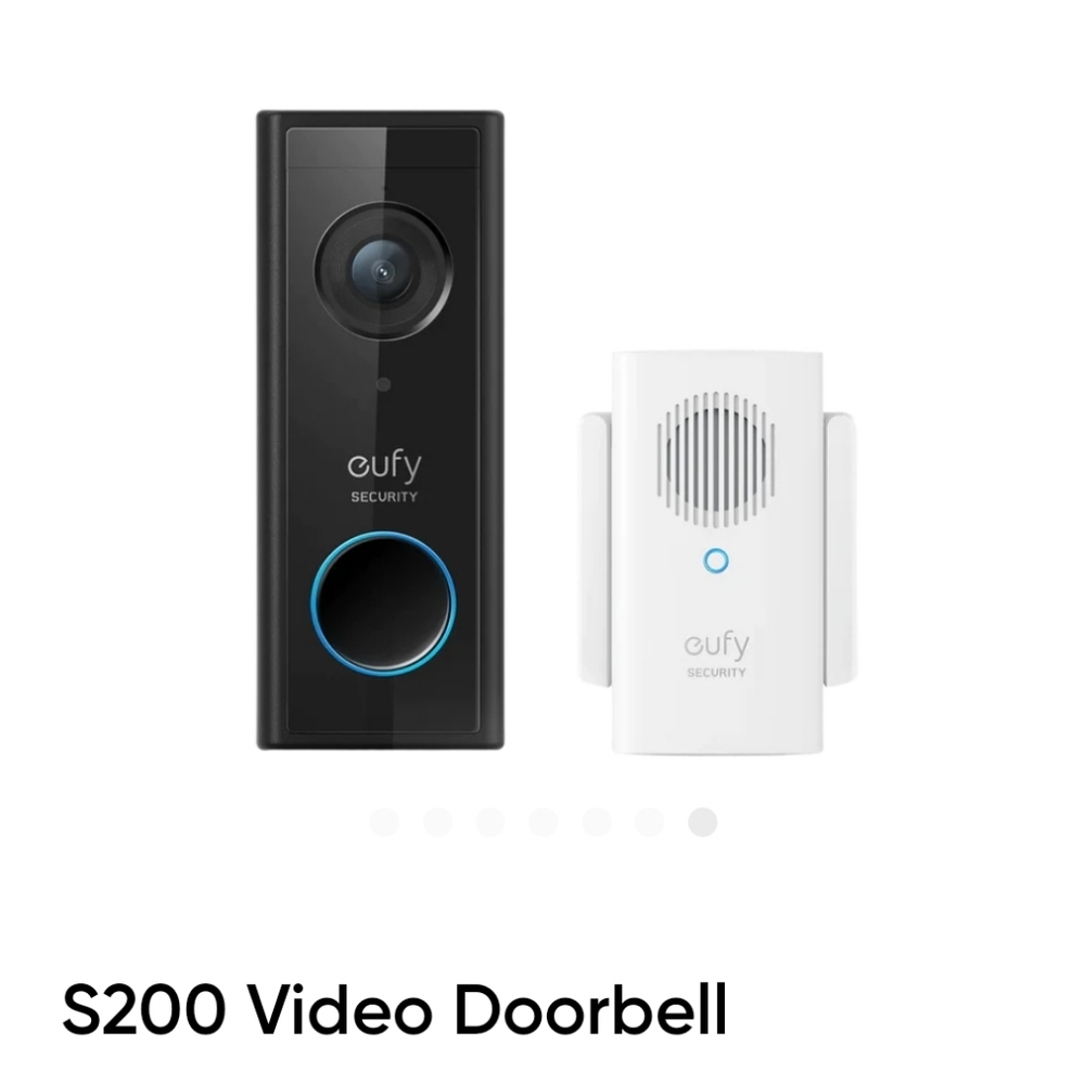 eufy Security 1080p-Grade Battery Video DoorbellFrom eufy, the home security